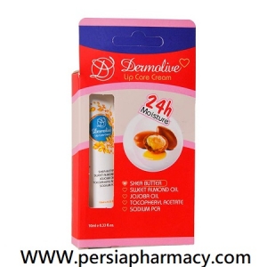  کرم نرم کننده لب حجم 10 میلی لیتر درمولیو Dermolive