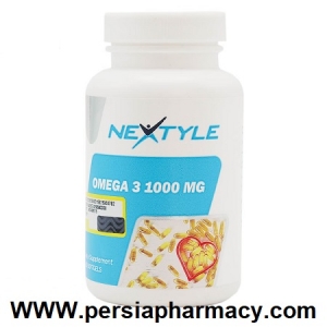 سافت ژل امگا 3 حجم 1000 میلی گرمی نکستایل Nextyle