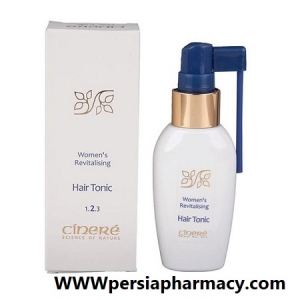 لوسیون گیاهی تقویت مو مخصوص خانم ها 60میلی لیتری سینره Cinere