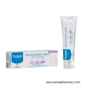 کرم محافظ پوست ویتامین بریر 3-2-1 مناسب برای تعویض پوشک 50 میلی لیتر موستلا MUSTELA