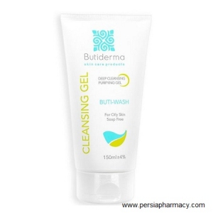 ژل شوینده پوست های چرب و مختلط 150 میلی لیتر بیوتی درما BUTIDERMA