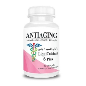 لیکوئی کلسیم 6 پلاس سافت ژل 60 عددی آنتی ایجینگ Antiaging