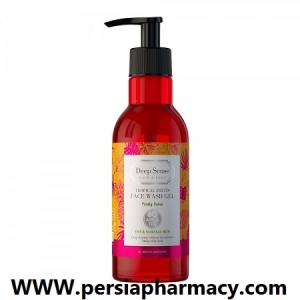 ژل شستشو صورت دیپ سنس مدل میوه های استوایی 250 میلی لیتر Deep Sense