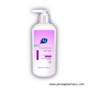 پن مایع غیر صابونی روشن کننده مناسب انواع پوست مدل تاچ استاپ TACHESTOP حجم 220 میلی لیتر اس وی آی SVI