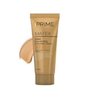 کرم ضدآفتاب رنگی جوان کننده  پريم SPF 50 مناسب انواع پوست  PRIME