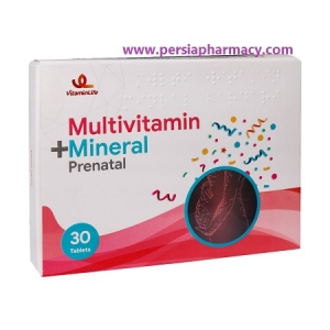قرص مولتی ویتامین مینرال پریناتال ویتامین لایف 30 عدد Vitaminlife