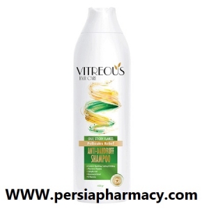 شامپو ضد شوره موهای چرب 400 گرمی ویتروس Vitreous