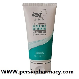 ژل شستشوی صورت مناسب پوست معمولی و خشک 150میلی لیتری آی پلاس Iplus