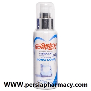 ژل لوبریکانت تاخیری لانگ لاو سیمپلکس 100 میلی لیتر Simplex