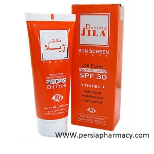 کرم ضدآفتاب فاقدچربی SPF30 رنگی دکترژیلا Doctor Jila