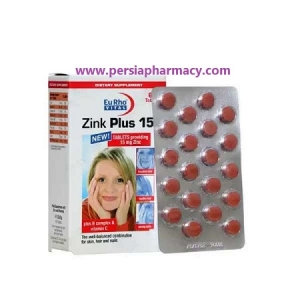 کپسول زینک پلاس 15 میلی گرم يوروویتال Eurho Vital