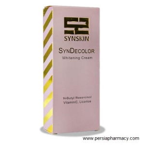 کرم روشن کننده ساین دیکالر مناسب انواع پوست 40 گرمی ساین اسکین SYNSKIN