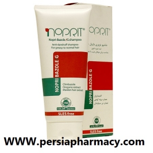 شامپو ضد شوره نوپری بازول جی نوپریت مناسب موهای چرب تا معمولی 200 میلی لیتری  نوپریت Noprit