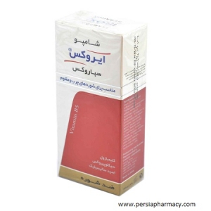 شامپو ضد شوره سباروکس مناسب شوره های چرب و مقاوم 200 گرمی ایروکس IROX