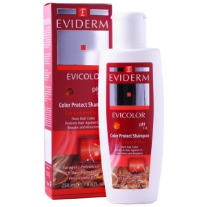 شامپو اویکالر ،تثبیت کننده رنگ مو مناسب موهاي رنگ شده  EVICOLOR اویدرم 