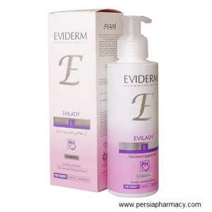 ژل بهداشتی بانوان پیش از بلوغ اوی لیدی 150 میلی لیتر اویدرم EVIDERM