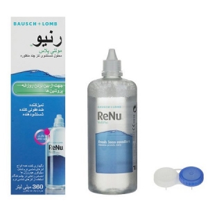محلول شستشوی لنز چند منظوره 360 میلی لیتری رنیو Renu
