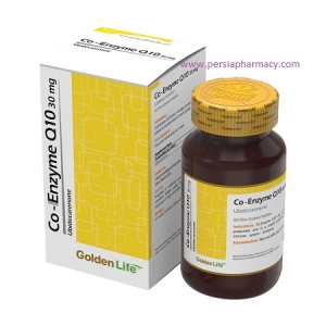 قرص کوآنزیم کیوتن 30 میلی گرم گلدن لایف 60 عدد Co-Enzyme