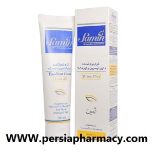 کرم نرم کننده حاوی اوسرین و اوره 5% ثمین Samin