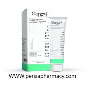 کرم مرطوب کننده و دتوکسیفای کننده دست Hydro-Gen پوست نرمال و چرب ژنو بایوتیک Genobiotic