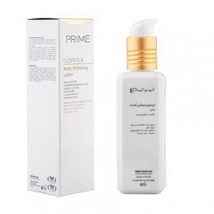 لوسیون روشن کننده بدن پریم سری CORPEX مناسب انواع پوست PRIME