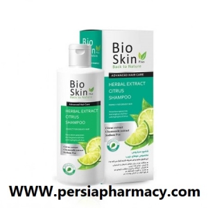 شامپو موهای چرب سیتروس 200میلی لیتری بایواسکین BioSkin