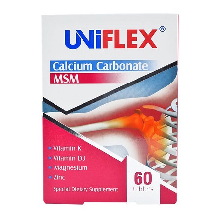 یونی فلکس ام اس ام UNIFLEX MSM لیبرتی سوییس قرص 60 عددی