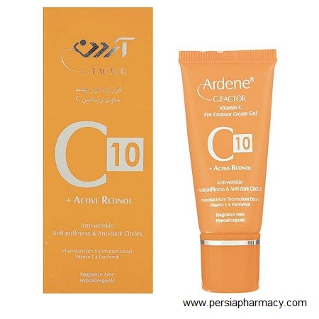 کرم ژل ضد چروک دور چشم مدل C10 حجم 15 میلی لیتر آردن ARDENE