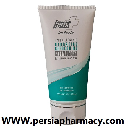 ژل شستشوی صورت مناسب پوست معمولی و خشک 150میلی لیتری آی پلاس Iplus