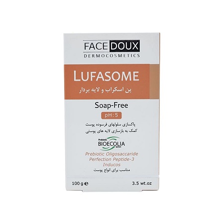 پن لوفازوم اسکراب و لایه بردار مناسب انواع پوست فیس دوکس FACEDOUX