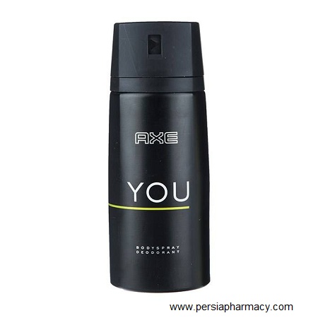 اسپری دئودورانت بدن مدل یو 150 میلی لیتر آکس AXE YOU DEODORANT