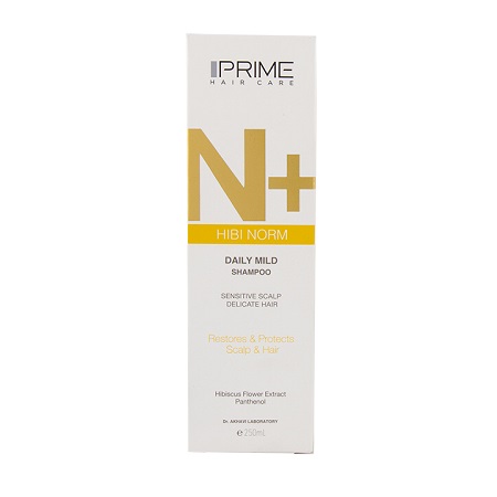 شامپو ملایم روزانه N+ Hibi Norm  مناسب پوست سر حساس و موهای نازک 250 میلی لیتر پریم Prime