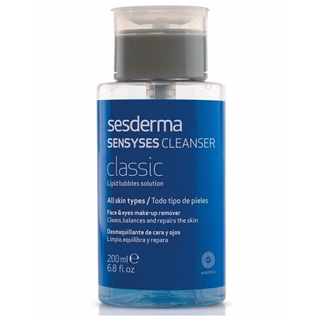 محلول پاک کننده آرایش صورت و چشم سبوم سنسی سس کلاسیک  سسدرما Sesderma