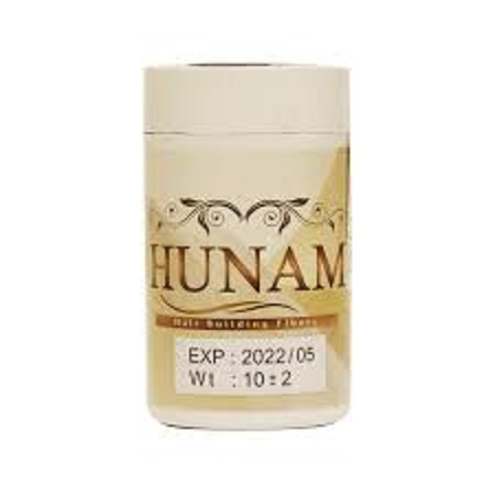 پودر پر پشت جلوه دهنده موی سر رنگ قهوه ای تیره هونام Hunam