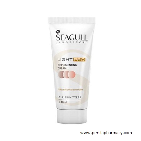 کرم روشن کننده حاوی هیدروکینون مناسب انواع پوست 40 گرمی سی گل SEAGULL