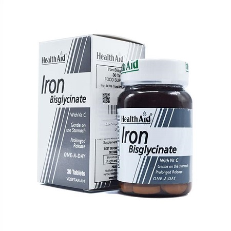 آهن + ویتامین سی قرص 60عددی Iron+ Vitamin C هلث اید