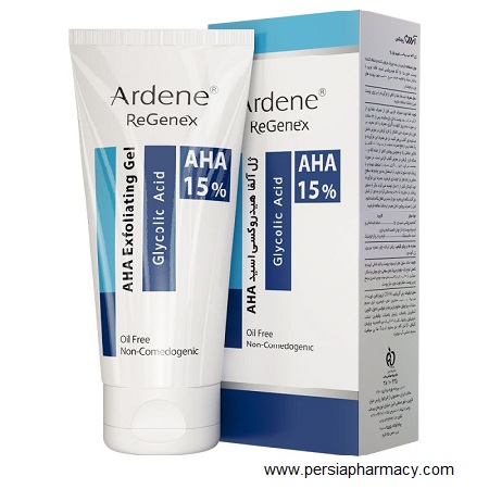 ژل آلفا هیدروکسی اسید AHA 15% مناسب پوست های چرب و جوشدار 45 گرمی آردن ARDENE