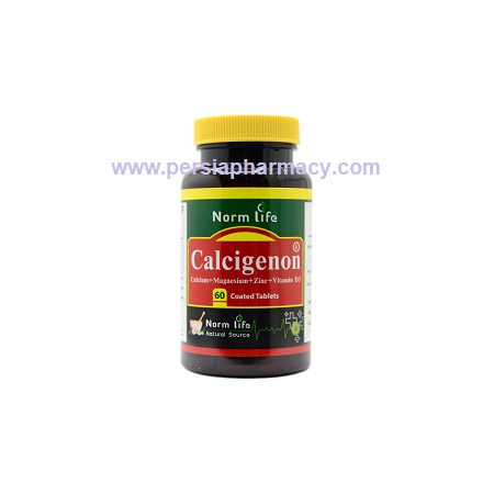 قرص کلسی ژنون 60 عددی Calcigenon