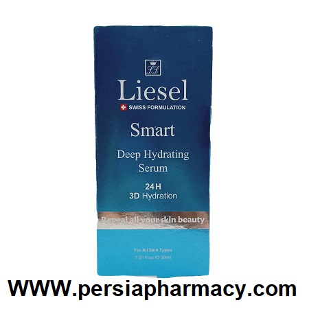 سرم آبرسان عمیق 24 ساعته مدل اسمارت 30 میلی لیتر لایسل Liesel 