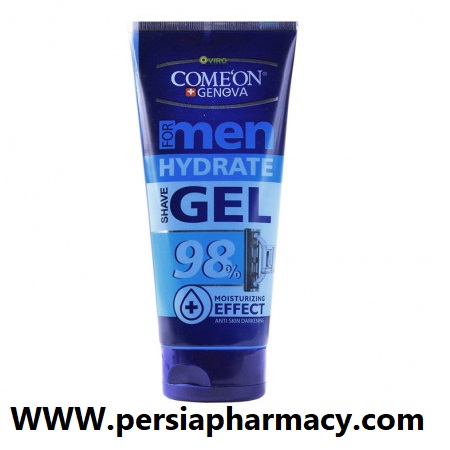 ژل اصلاح مردانه با خاصیت آبرسانی 175امیلی لیتری کامان Comeon