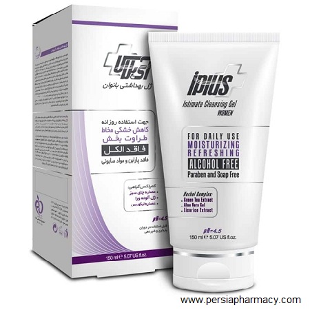 ژل بهداشتی بانوان جهت استفاده روزانه 150 میلی لیتر آی پلاس IPLUS