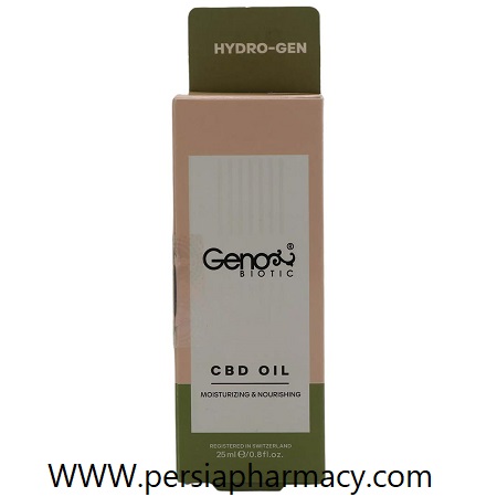 روغن رطوبت رسان صورت و گردن حجم 25میلی لیتر ژنوبایوتیک Genobiotic  