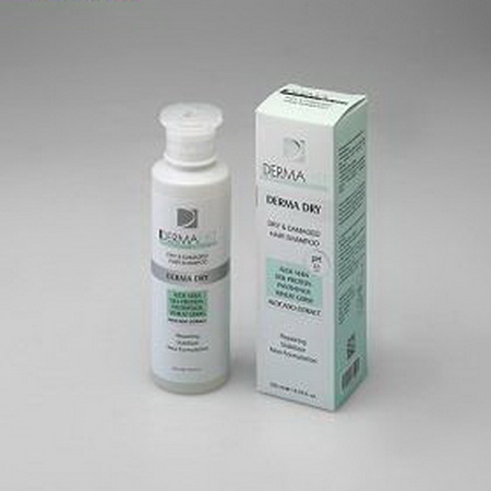  شامپو موهای خشک و آسیب دیده Derma Dry درمالیست Dermalist