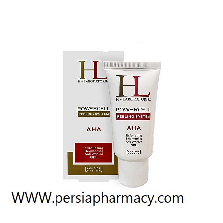 ژل لایه بردار و ضد چروک AHA 12% حجم 30 میلی لیتر پاورسل اچ لابراتوریس H laboratories 