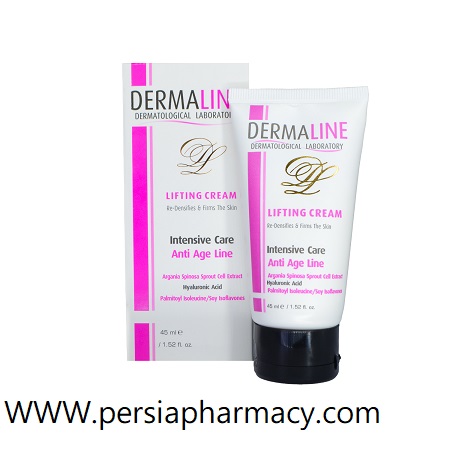 کرم محکم کننده پوست حجم 45 میلی لیتر درمالاین Dermaline