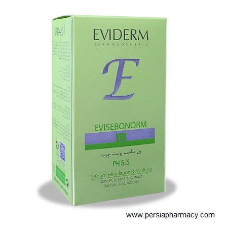 پن پاک کننده اوی سبونورم مناسب پوست های چرب و مختلط 100 گرمی اویدرم EVIDERM