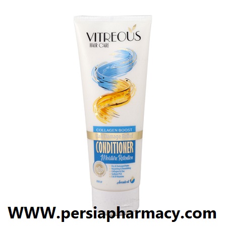 نرم کننده موی سر مخصوص موهای خشک و آسیب دیده 250 گرمی ویتروس Vitreous