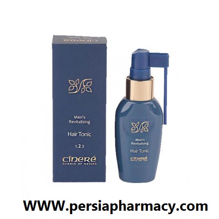 لوسیون گیاهی تقویت مو مخصوص آقایان 60میلی لیتری سینره Cinere
