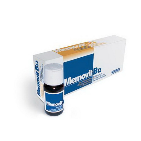 مموویت ب12 شربت بصورت ویال خوراکی Memovit B12
