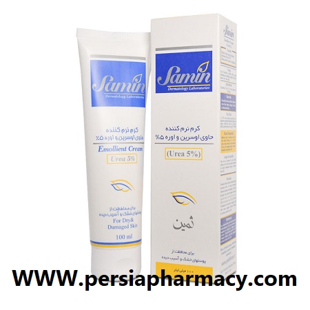 کرم نرم کننده حاوی اوسرین و اوره 5% ثمین Samin